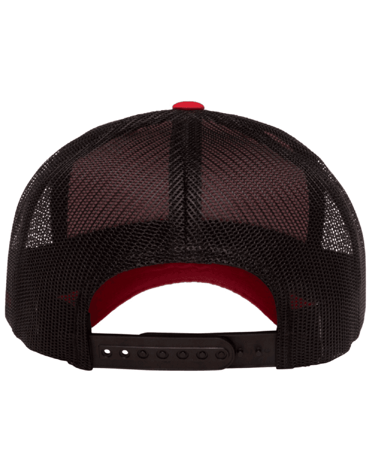 Logansport Iron Horses Red Black hat front