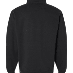 Logansport Iron Horses Half Zip Fleece Sweatshirt Black back