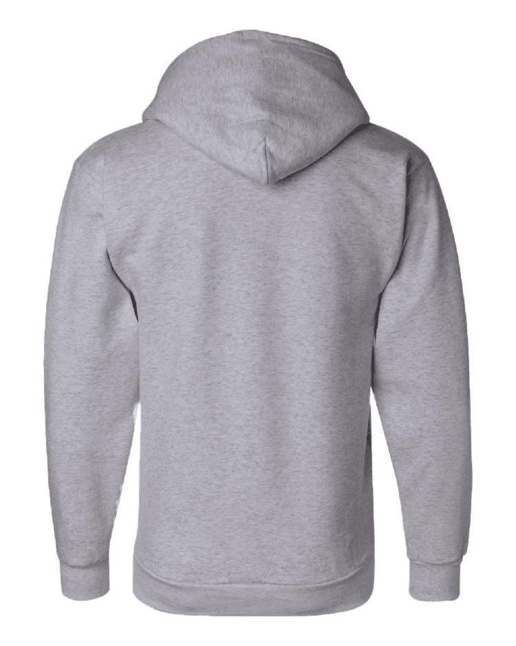 Logansport Iron Horses Champion Hoodie light steel back