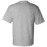 Logansport Iron Horses Wordmark Champion T-shirt light steel back
