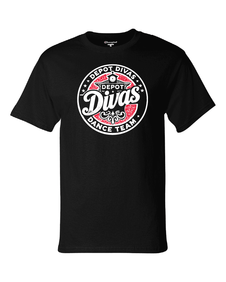 Depot Divas Adult T-shirt front
